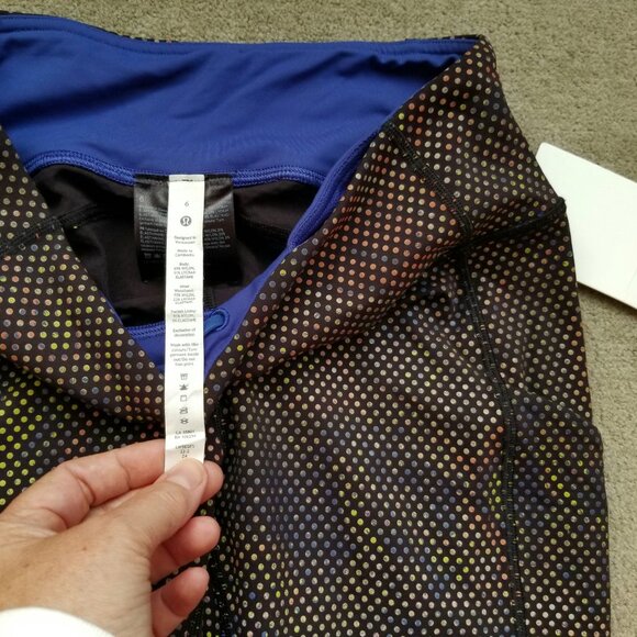 Lululemon Limited Edition Swift Speed Mid-Rise Reflective Tight 28" size 6 - Picture 9 of 13